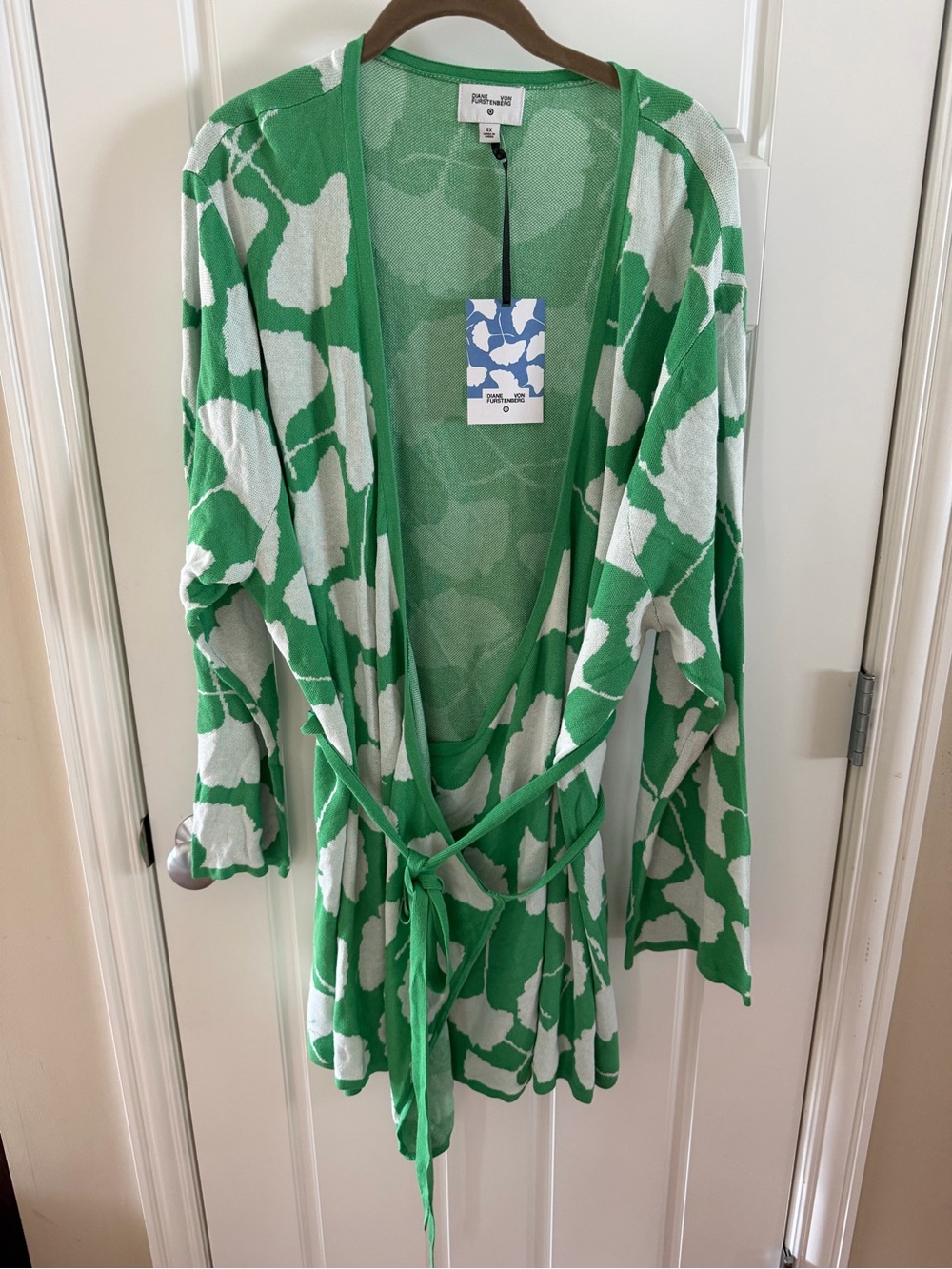 DVF Diane Von Furstenburg x Target wrap sweater 4x